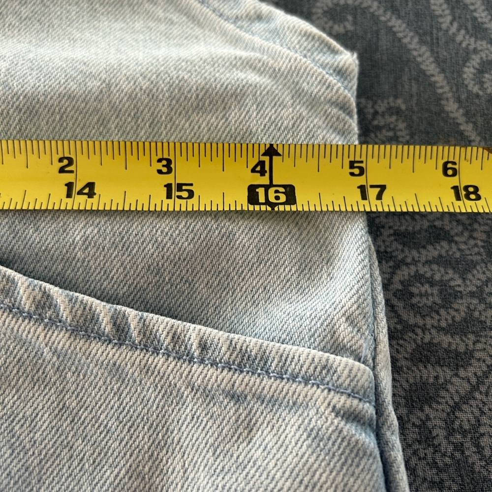 Mango Sky Blue Women's Denim Overalls - Picture 9 of 10